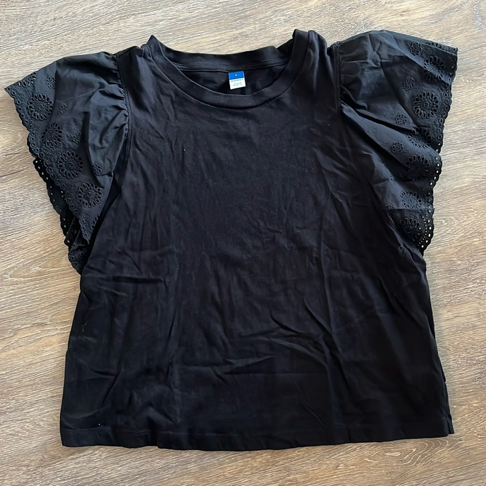 Old Navy Flutter Sleeve Blouse